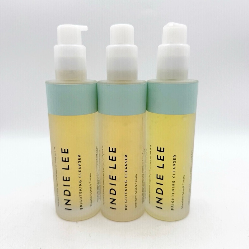 X3 Indie Lee Brightening Cleanser Full Size 4.2 oz No Boxes New